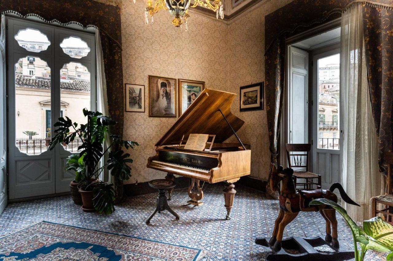 Palazzo Il Cavaliere B&B De Charme Modica Exteriér fotografie